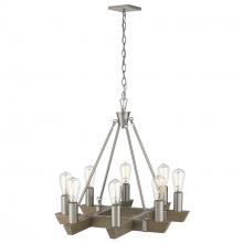  IN11060SN - Finnick 8-Light Satin Nickel Chandelier